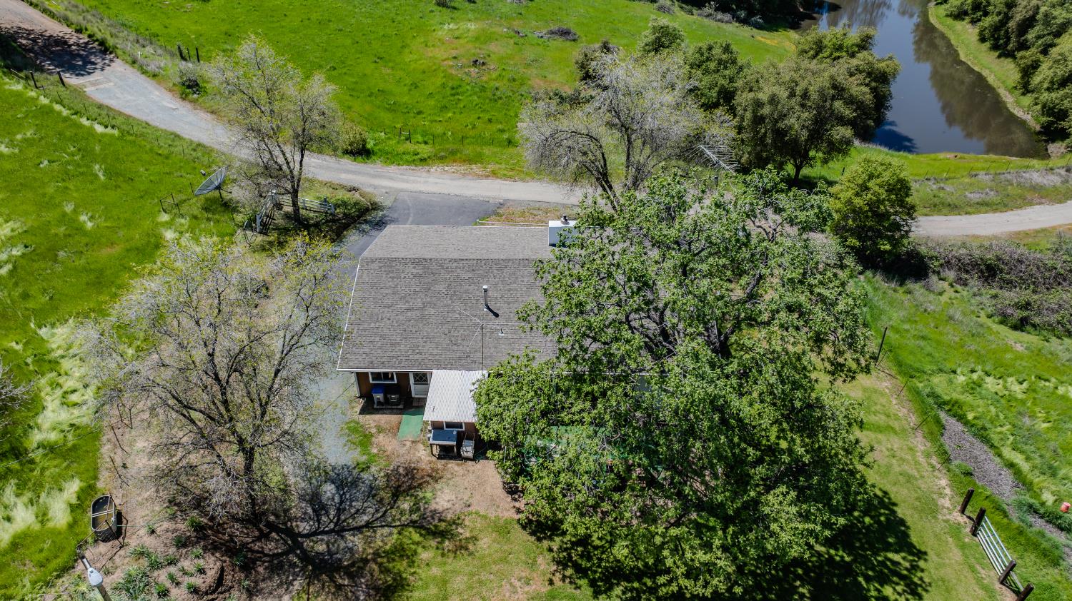 19160 American Flat Road Fiddletown, CA 95629 - Photo 55 of 66 View of house in relation to American Flat Road
