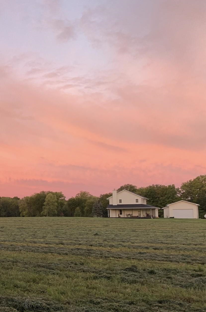 911.41 Melugins Grove Compton, IL 61318 - Photo 67 of 68 a view of lake with sunset