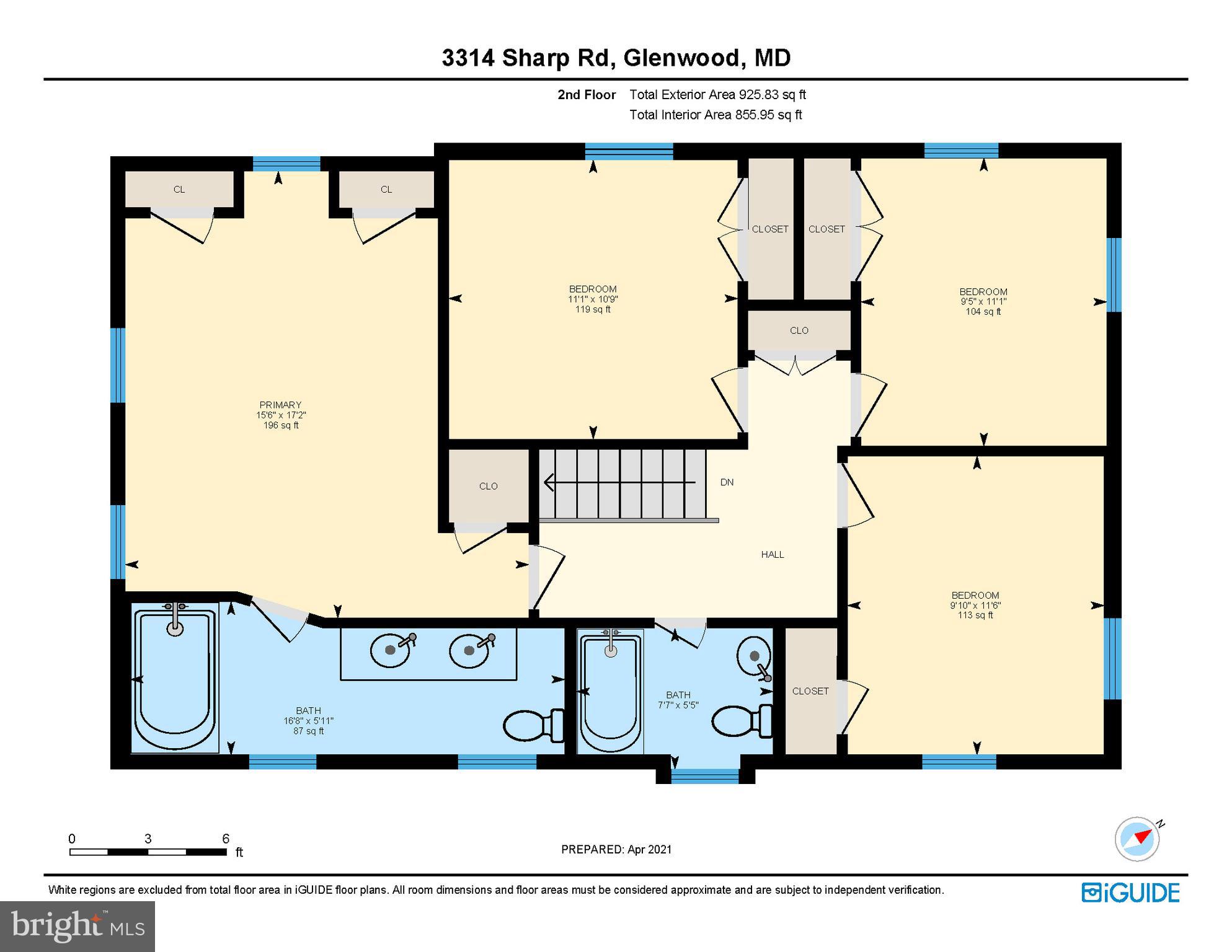 3314 Sharp Road Glenwood, MD 21738 - Photo 44 of 46 Floor Plan: Upper Level