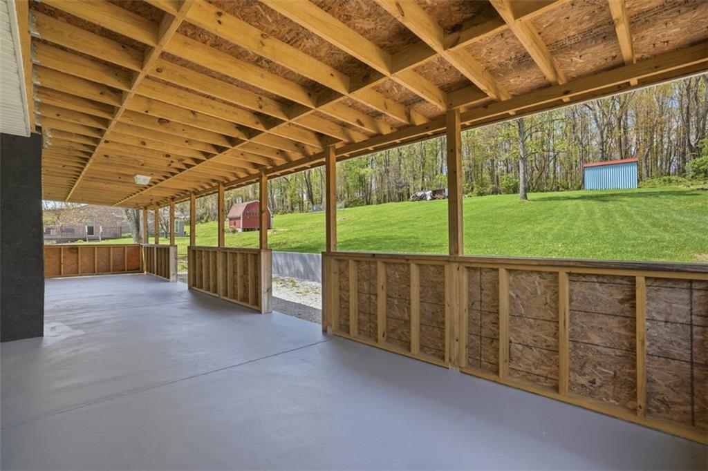 213 Fallen Timber Road Avella, PA 15312 - Photo 29 of 44 The serene country setting of the back patio, creates endless opportunities for enjoyment.