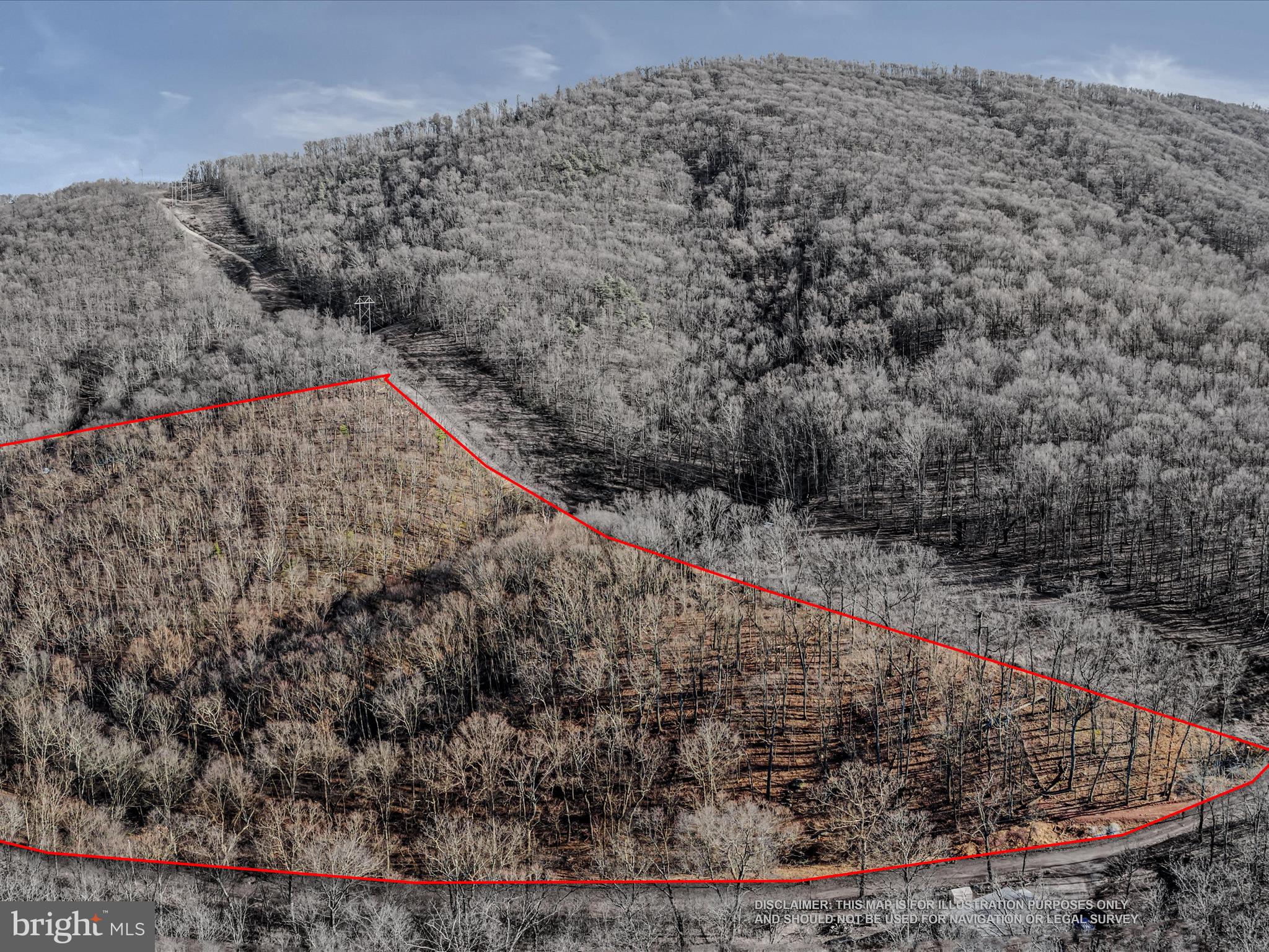 Ore Lane, Unit 25 Berkeley Springs, WV 25411 - Photo 2 of 23 Ore lane-Estimated Property lines