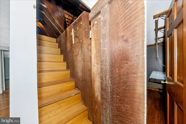 a front view of a building