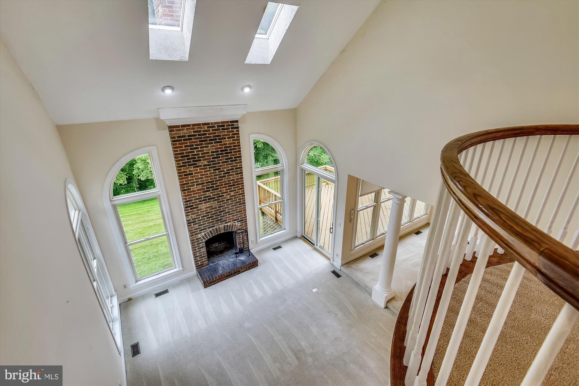 9715 Middleton Ridge Road Vienna, VA 22182 - Photo 11 of 29 a view of an entryway with a fireplace
