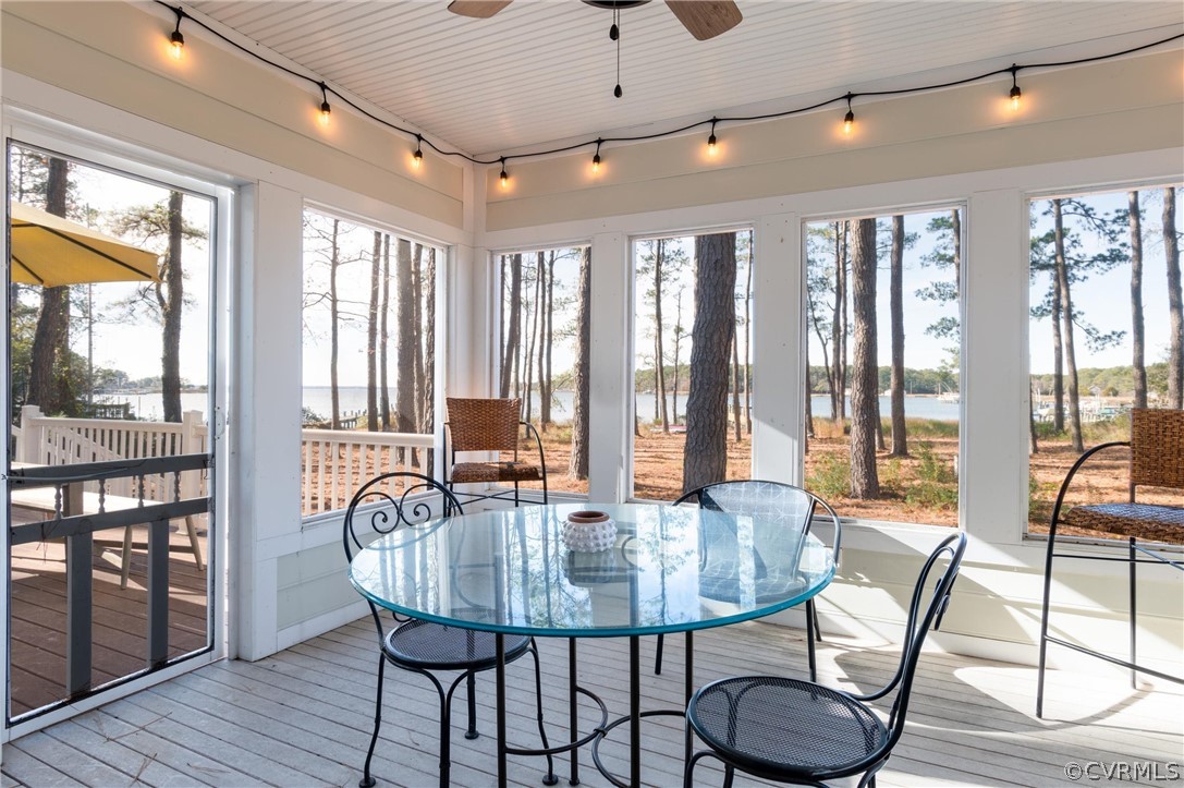 Screen porch.