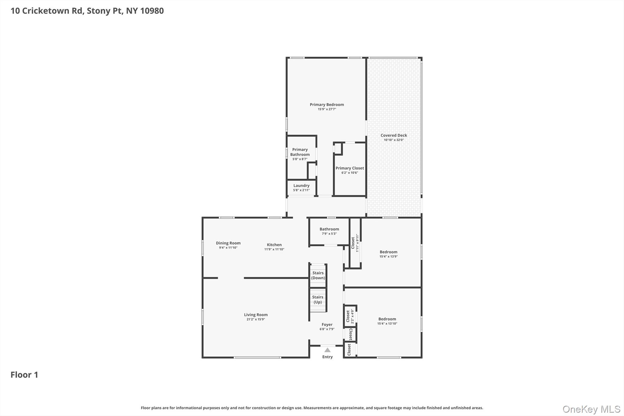 10 Cricketown Road Stony Point, NY 10980 - Photo 42 of 44 Floor plans for main level