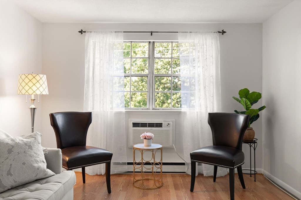 96 Richardson Road, Unit B23 North Chelmsford, MA 01863 - Photo 9 of 31 a living room with furniture and a potted plant