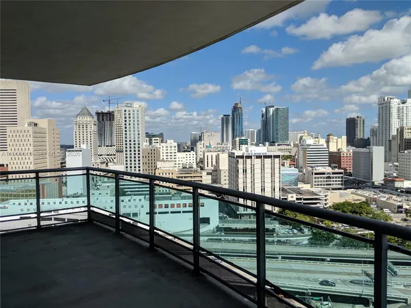 a city view with buildings