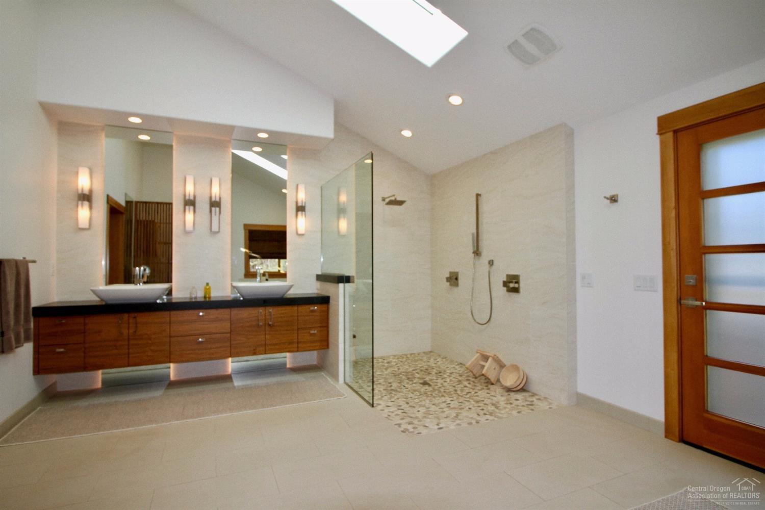 15740 Trapper Point Road Sisters, OR 97759 - Photo 16 of 23 Master Bathroom Double Vanity and Walk-i
