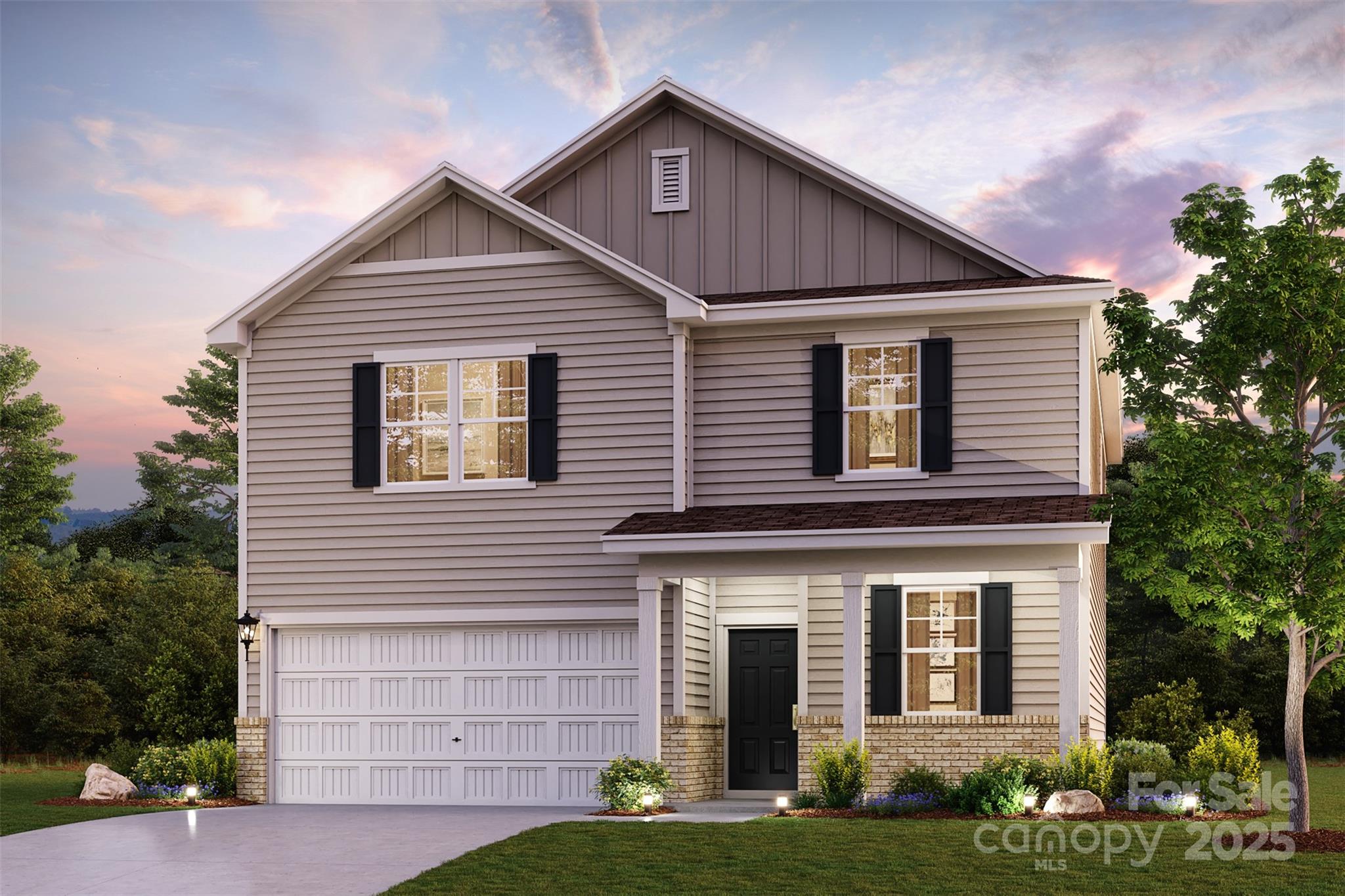8130 Chilkoot Lane Locust, NC 28097 - Photo 1 of 28 a front view of a house with a yard