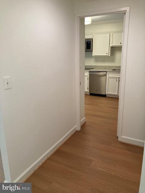 5902 Mt Eagle Drive, Unit 106 Alexandria, VA 22303 - Photo 16 of 73 a view of a bathroom with sink and mirror