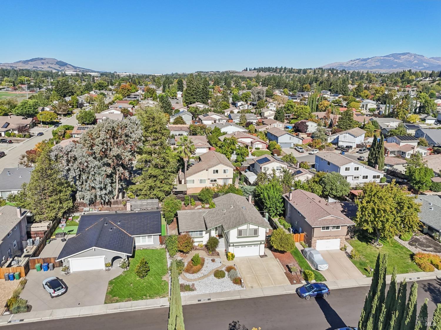 3217 Ensenada Drive San Ramon, CA 94583 - Photo 60 of 64 an aerial view of residential houses with outdoor space