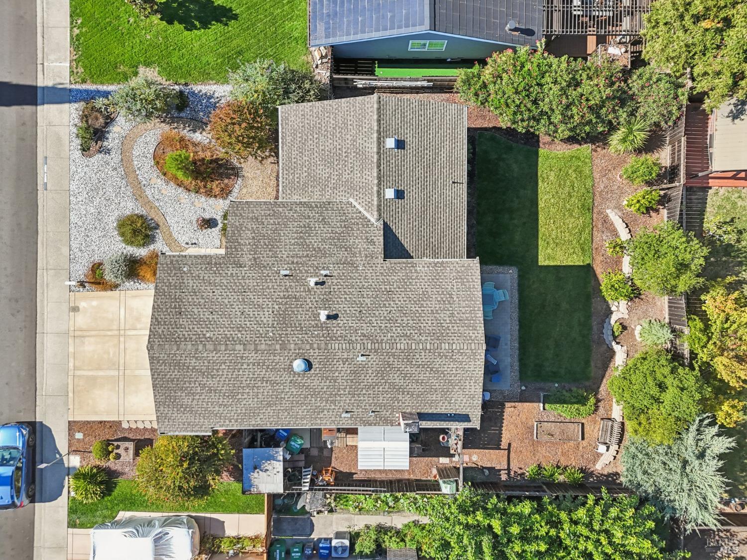 3217 Ensenada Drive San Ramon, CA 94583 - Photo 63 of 64 an aerial view of residential houses with outdoor space and parking
