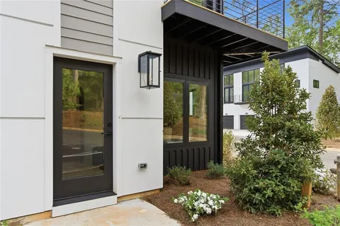 a view of a entryway door of the house