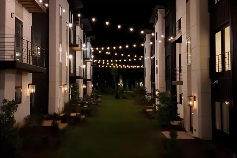 a view of a building in the background