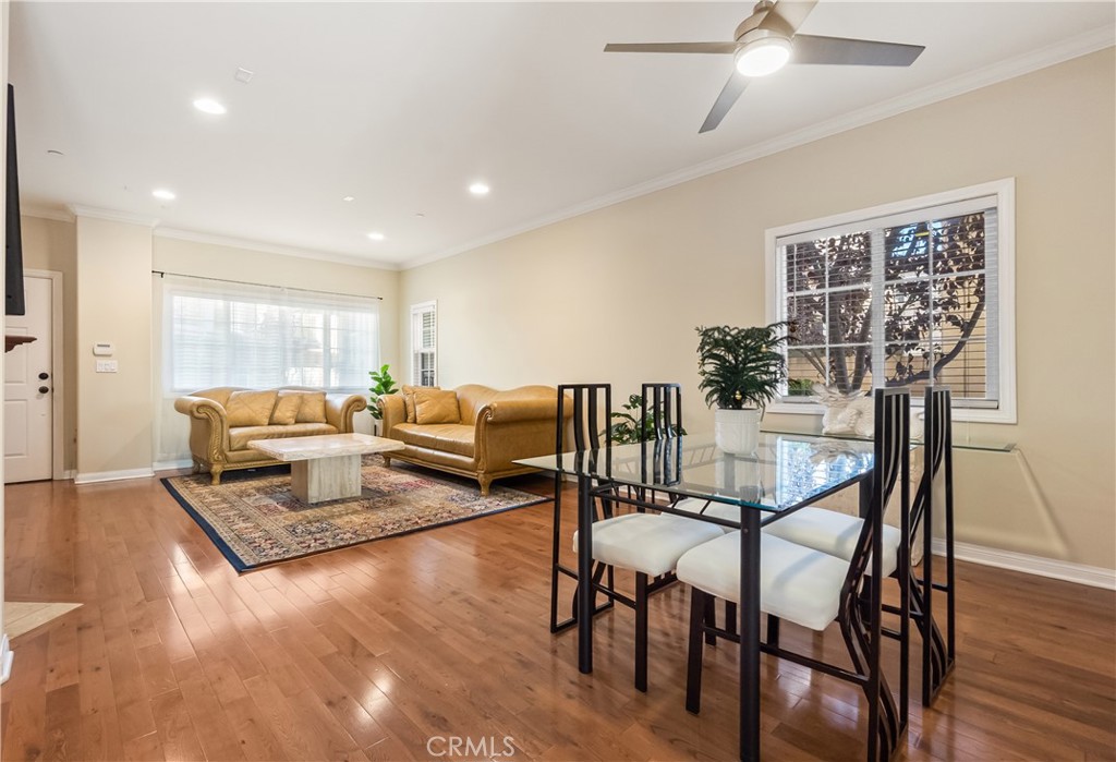 Dining Area and Living Room