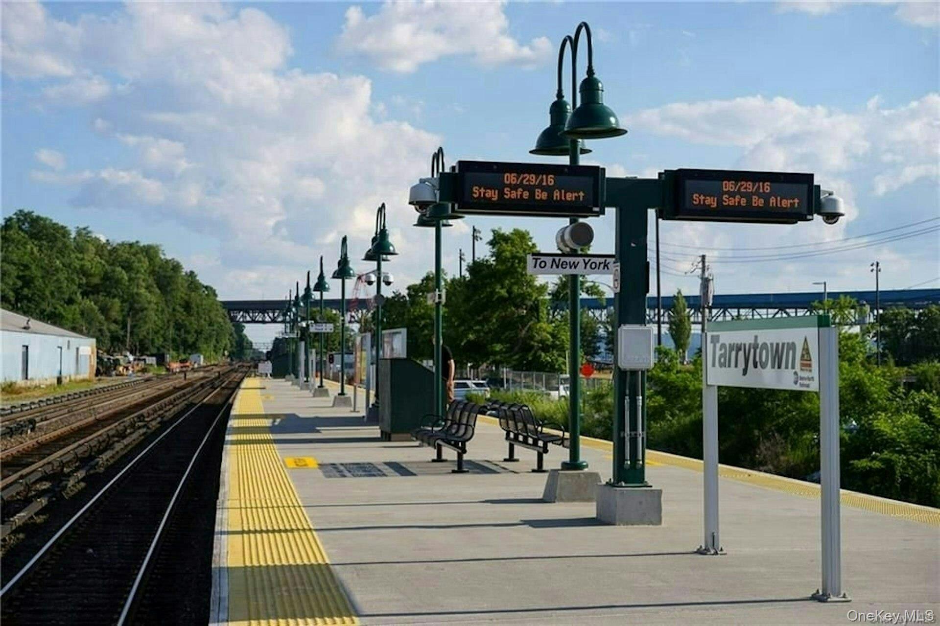 147 Beekman Avenue, Unit 1 Sleepy Hollow, NY 10591 - Photo 21 of 22 a outdoor view of a building with traffic signal lights