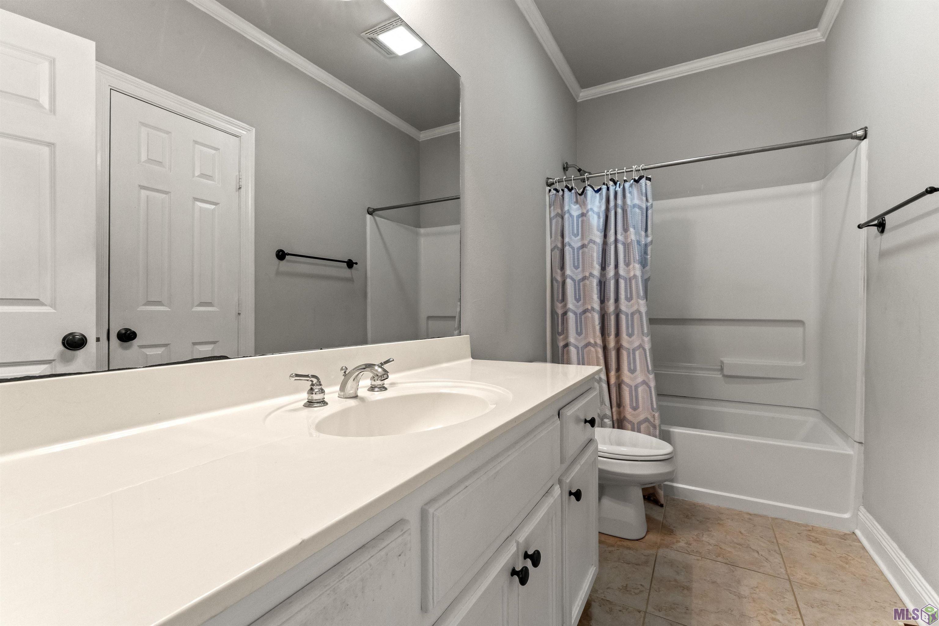 818 Meadow Bend Drive, Unit G Baton Rouge, LA 70820 - Photo 16 of 17 Hall bathroom