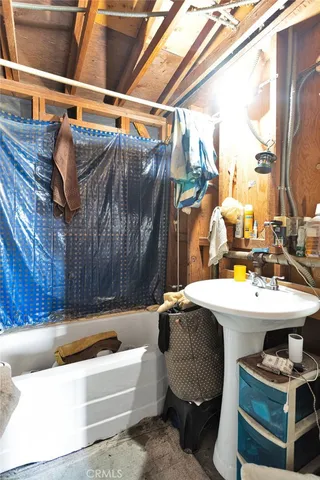 a view of outdoor space with seating area