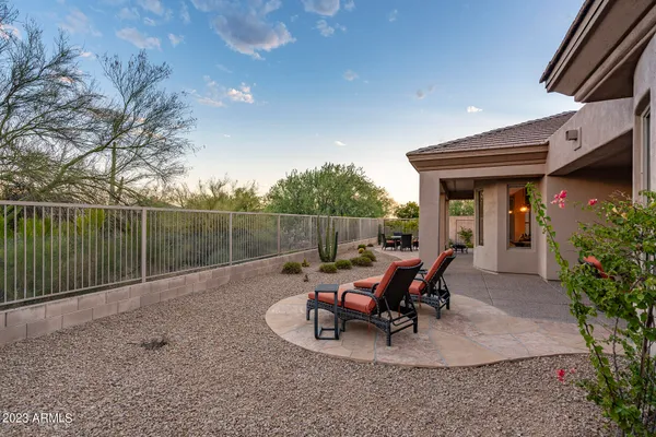 a view of outdoor space with seating