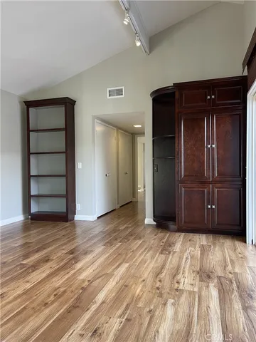 a view of wooden floor