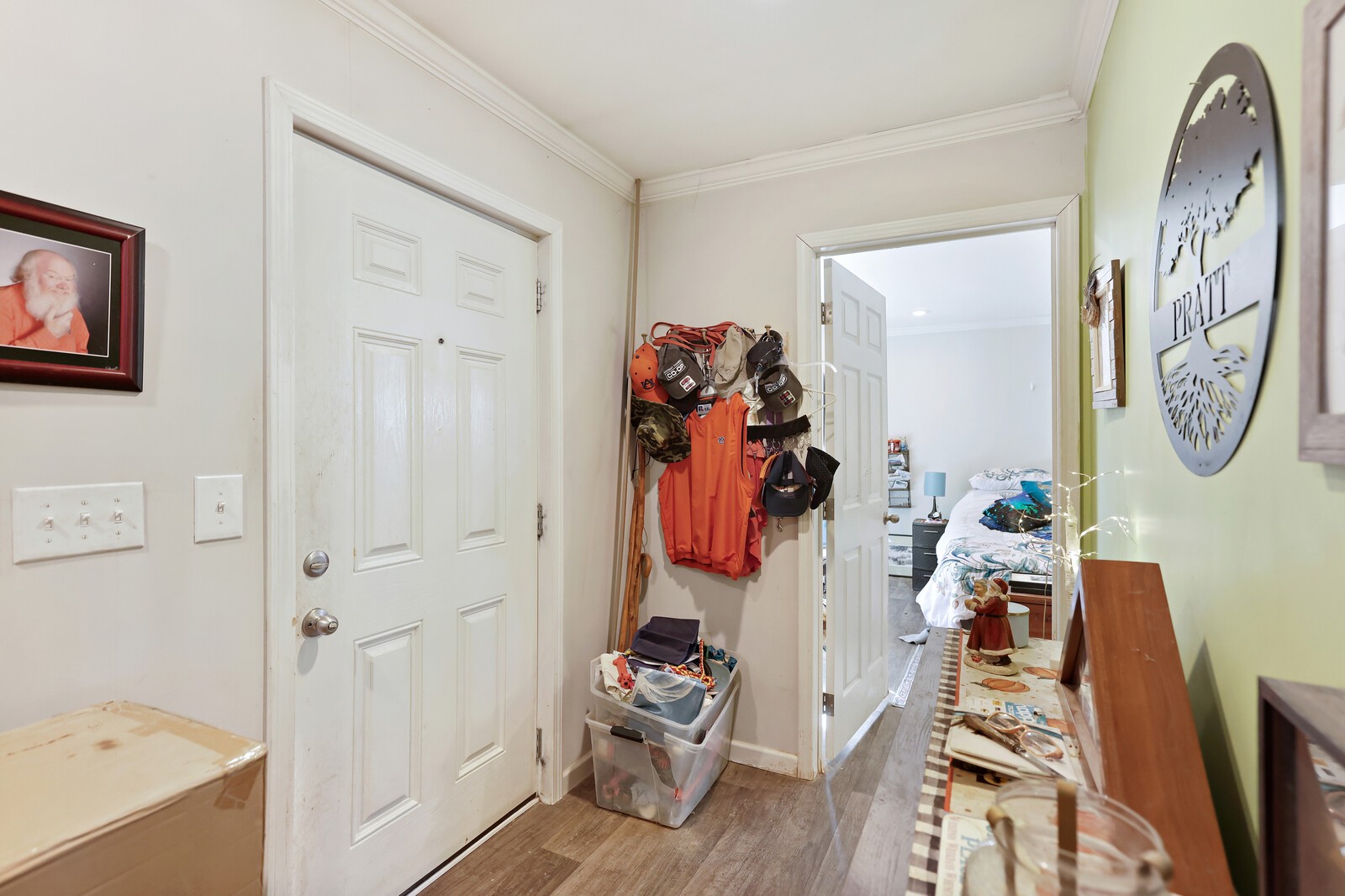 30195 White Oak Road Crawford, TN 38554 - Photo 24 of 54 a view of a bedroom with wooden floor and closet