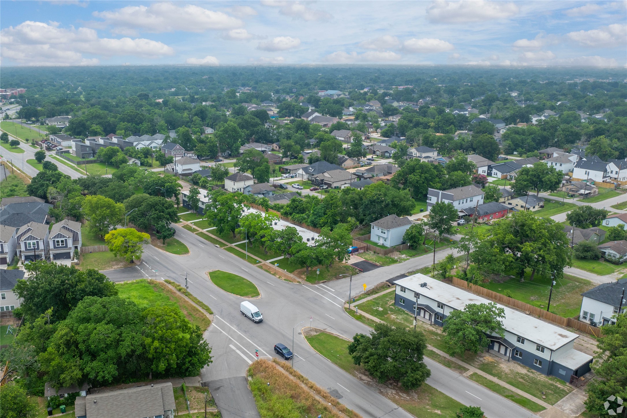 4410 Bellfort Avenue, Unit 8 Houston, TX 77051 - Photo 2 of 11 an aerial view of residential houses with outdoor space