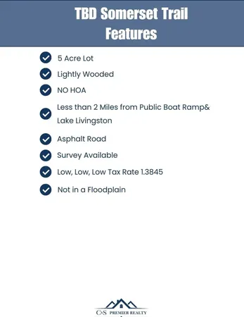 $139,900 | Tbd Somerset Trail, Point Blank, TX 77364