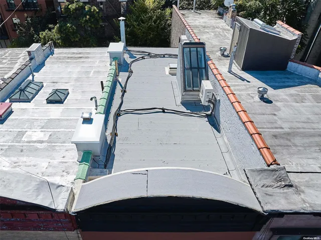 a view of outdoor space with seating area