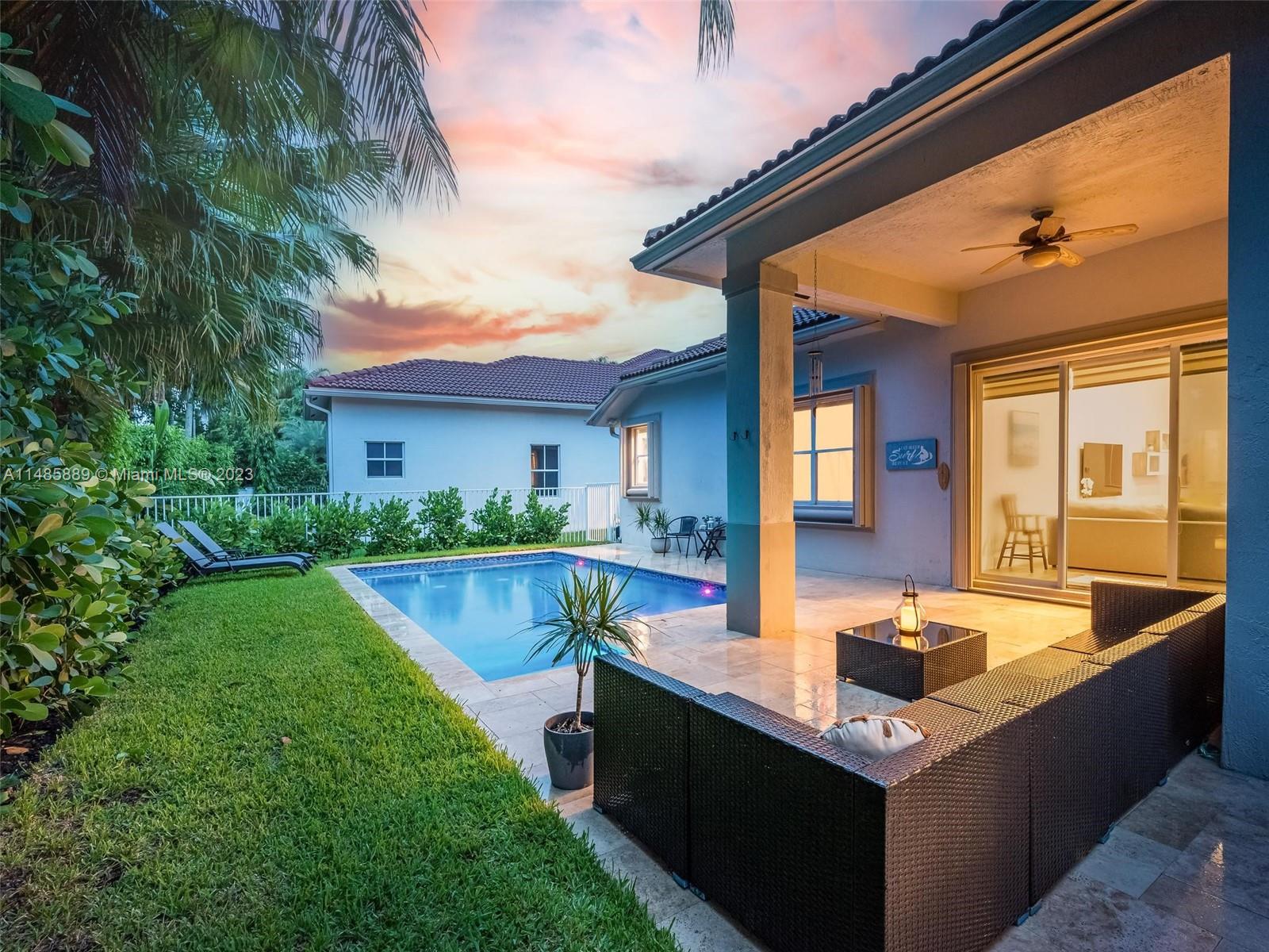 1955 Timberline Road Weston, FL 33327 - Photo 46 of 48 a view of a house with pool table and chairs