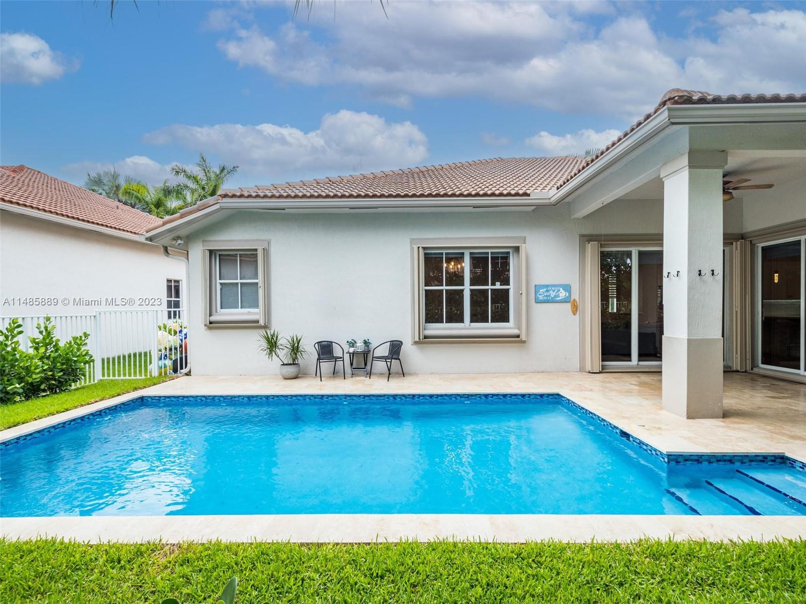 1955 Timberline Road Weston, FL 33327 - Photo 48 of 48 a view of pool with yard