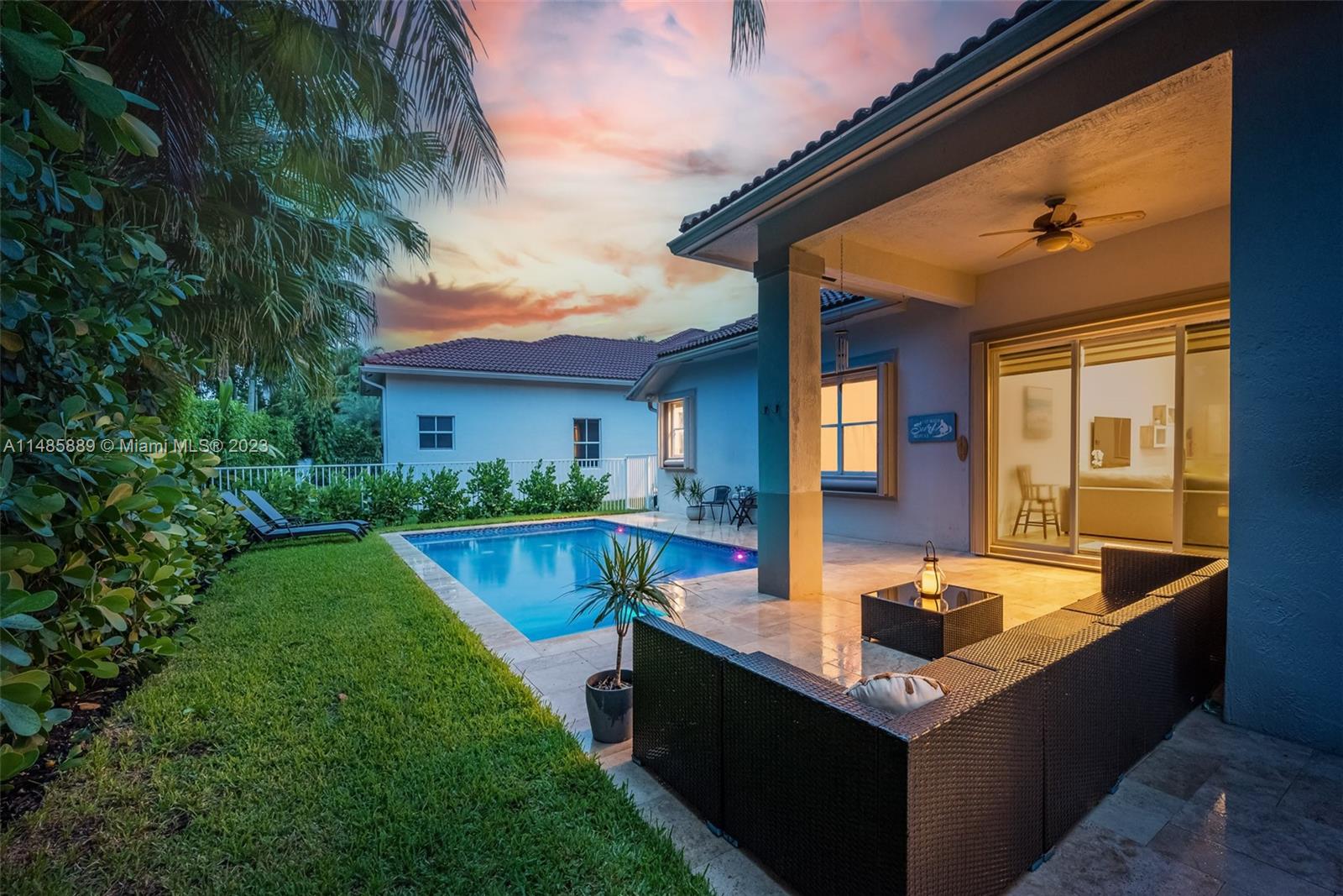1955 Timberline Road Weston, FL 33327 - Photo 5 of 48 a view of a house with pool table and chairs