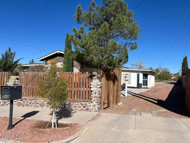 a view of outdoor space deck and kitchen