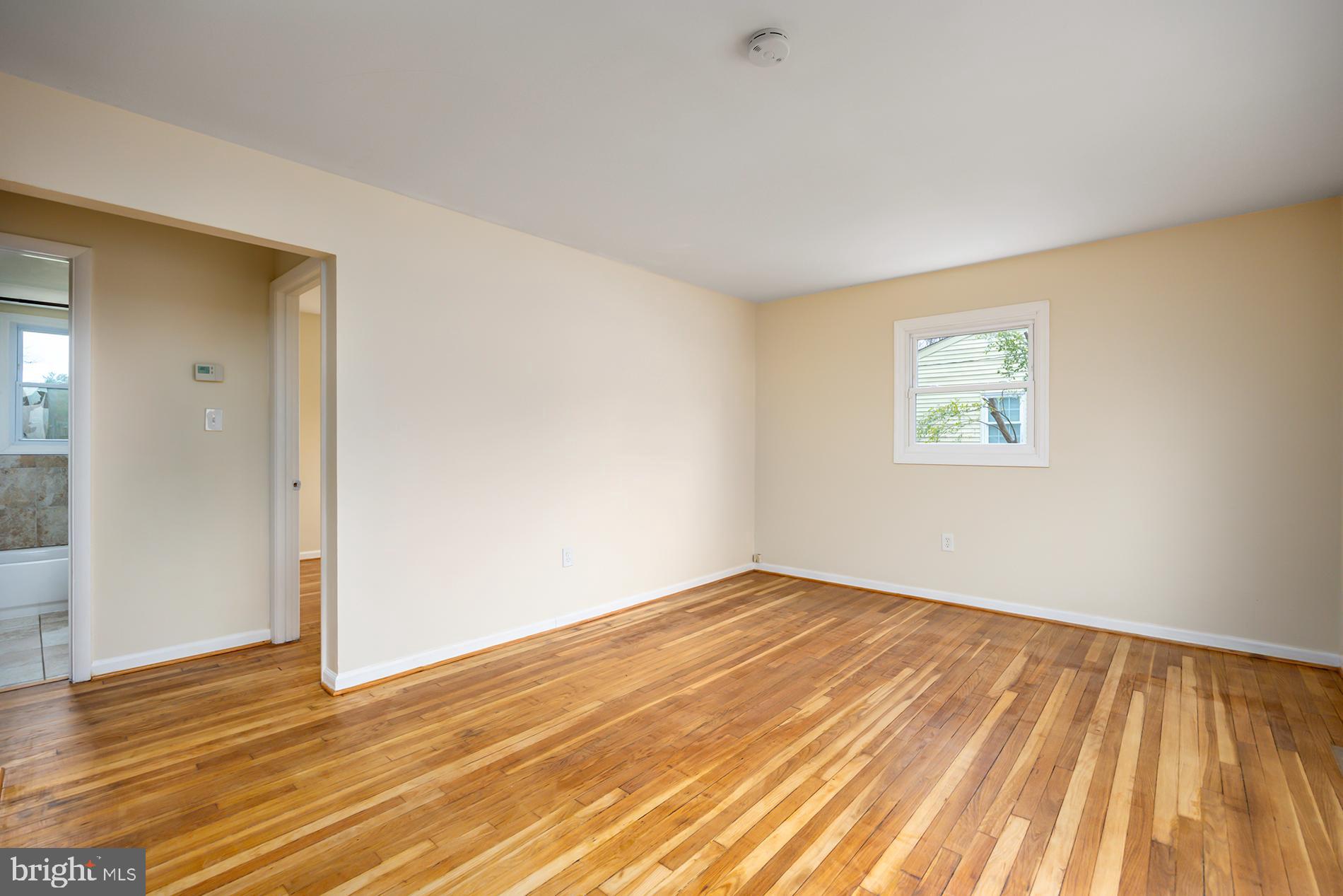 Hardwood floors through the main level