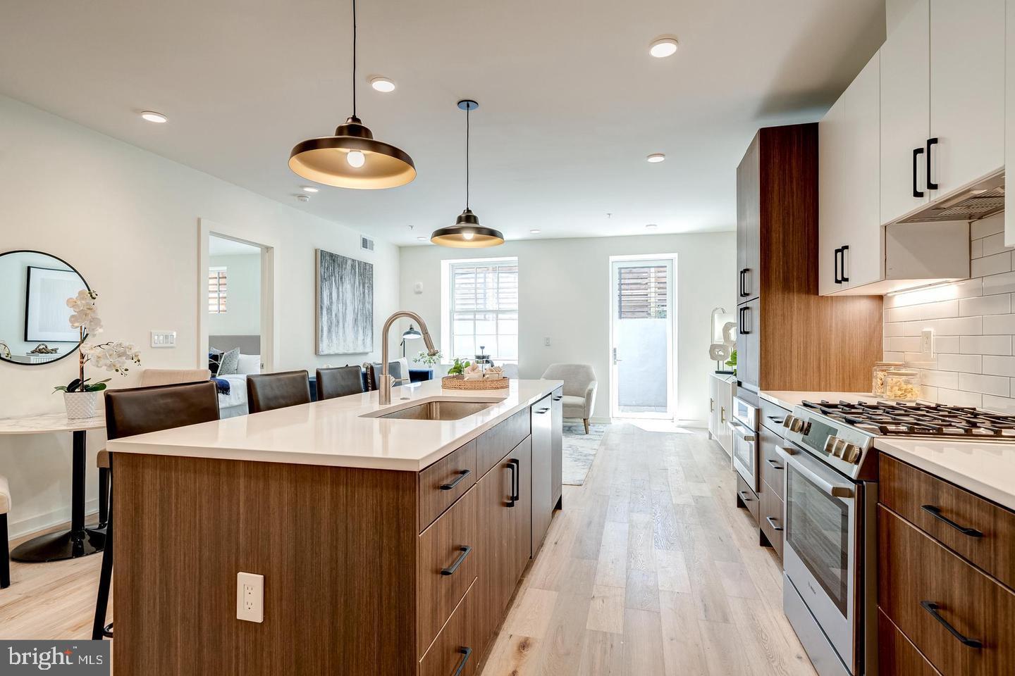 440 R Street Northwest, Unit 1 Washington, DC 20001 - Photo 11 of 23 Quartz countertops & stainless steel appliances