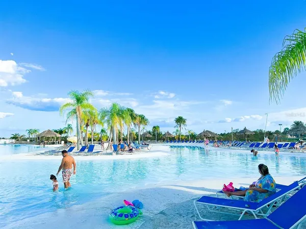 a group of people sitting in a park
