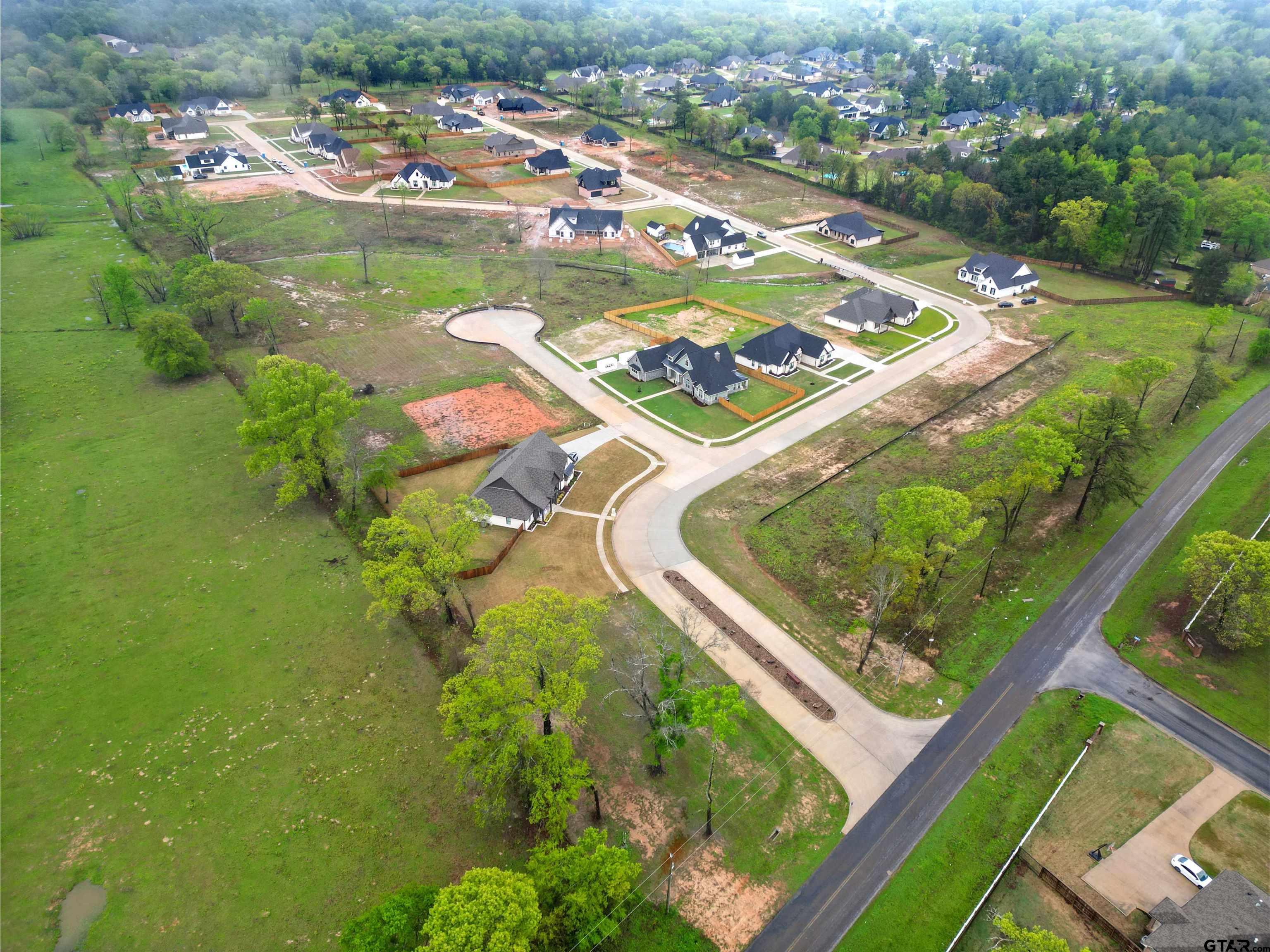 12015 Cedar Circle Flint, TX 75762 - Photo 8 of 14 an aerial view of residential houses with outdoor space