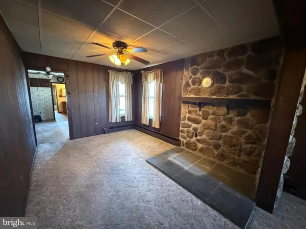 a view of an front door