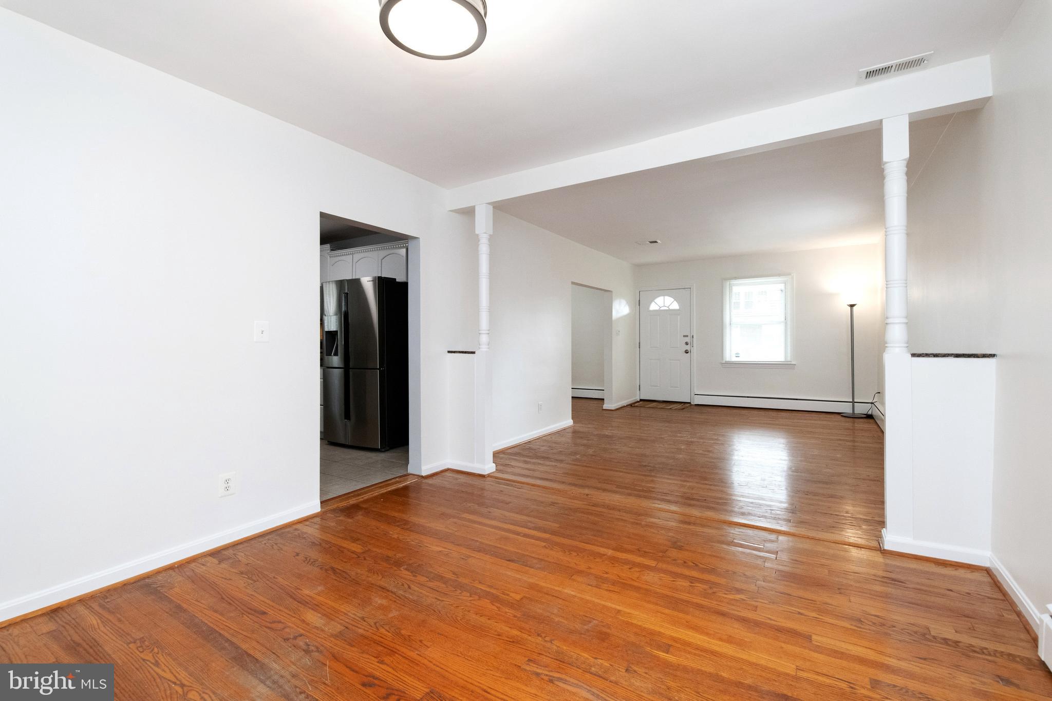 518 Anneslie Road Baltimore, MD 21212 - Photo 8 of 35 View from dining room through living room