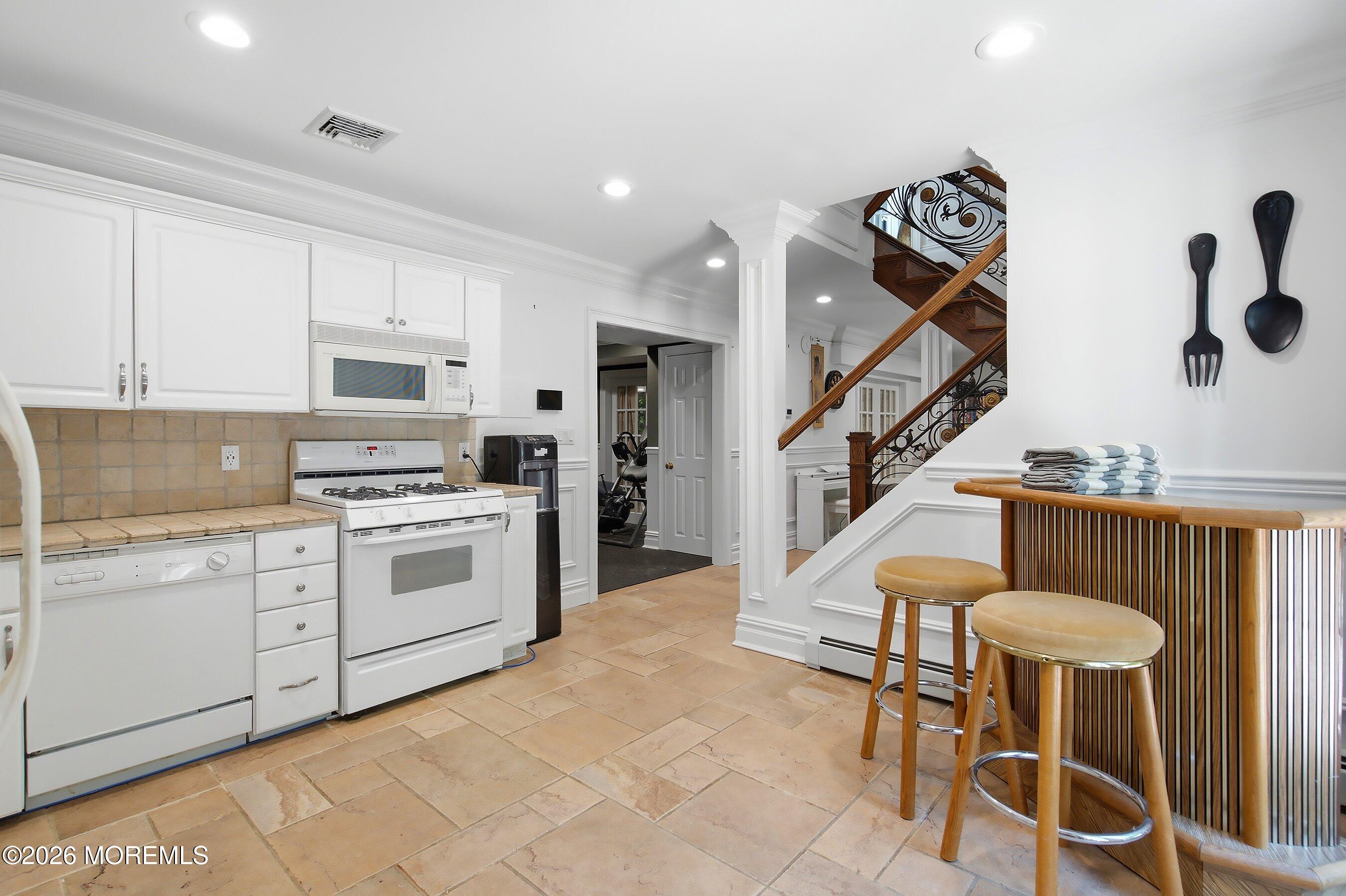 108 Heulitt Road Colts Neck, NJ 07722 - Photo 42 of 50 81-Basement kitchen 1