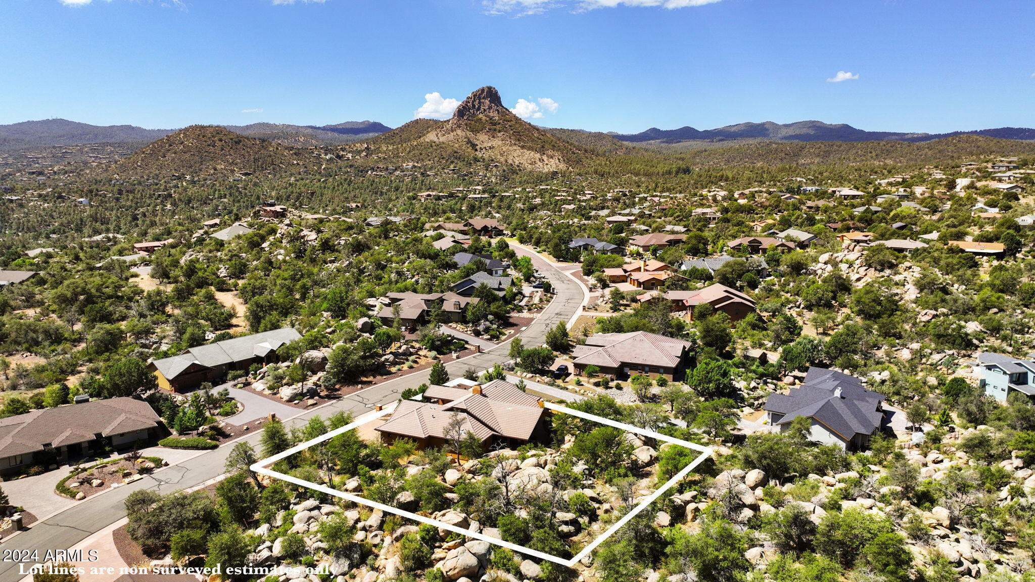 1398 Ridgewood Drive Prescott, AZ 86305 - Photo 32 of 34 a view of city and mountain