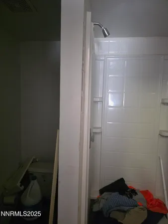 a view of room with gym equipment