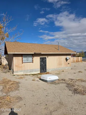 a view of wooden house