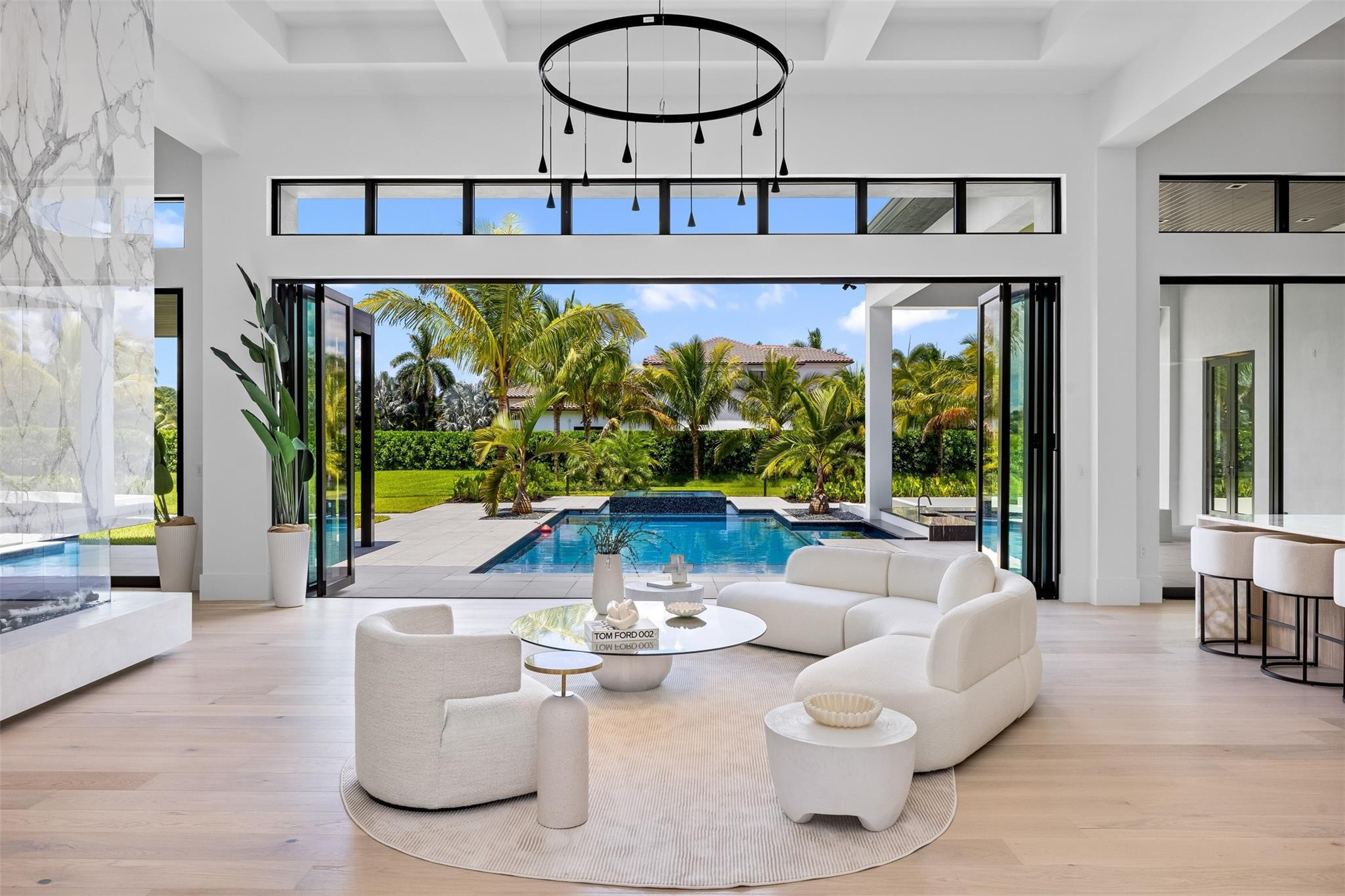 12701 Luray Road Southwest Ranches, FL 33330 - Photo 11 of 44 a living room with furniture and a large window