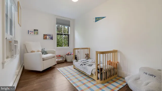 a living room with furniture a lamp and a potted plant