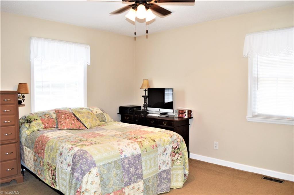 114 Rink Road Mayodan, NC 27027 - Photo 11 of 30 Master Bedroom: Walk-in Closet, Ceiling Fan