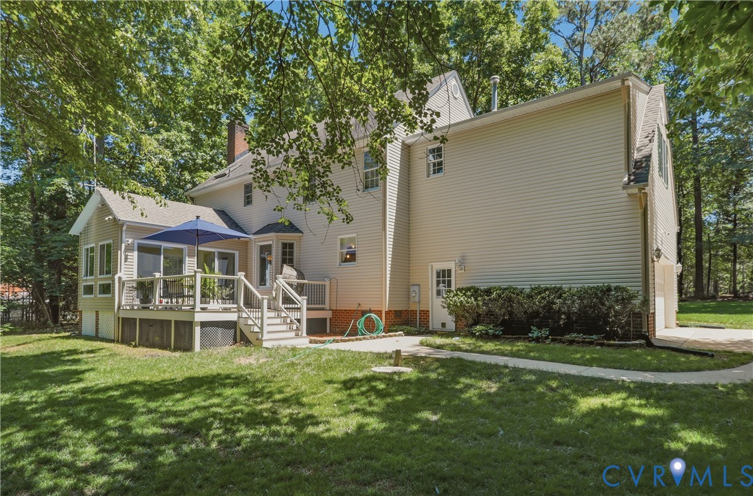 12512 2nd Branch Road Chesterfield, VA 23838 - Photo 41 of 56 front view of a house with a yard