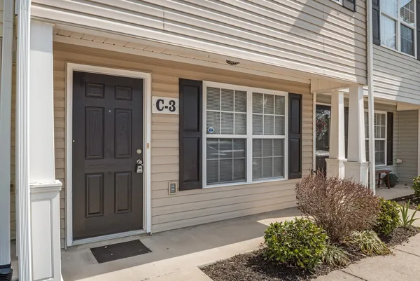 a view of a entryway door of the house