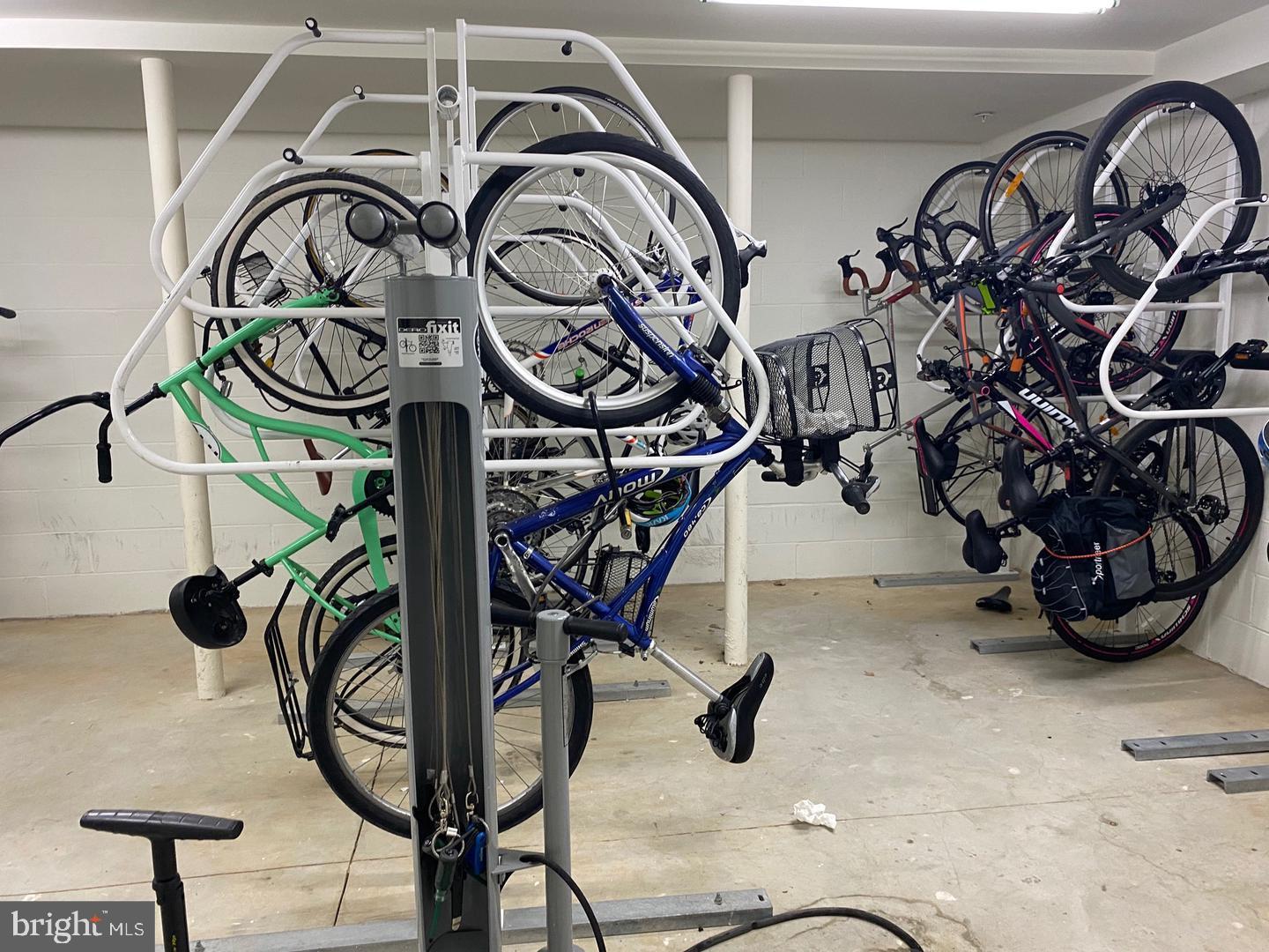 2422-2424 17th Street Northwest, Unit 207 Washington, DC 20009 - Photo 12 of 13 a view of a livingroom with a bike storage