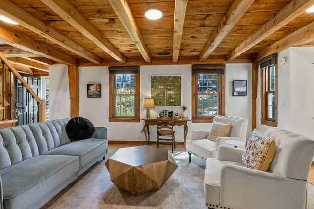 a outdoor living space with furniture and a couch