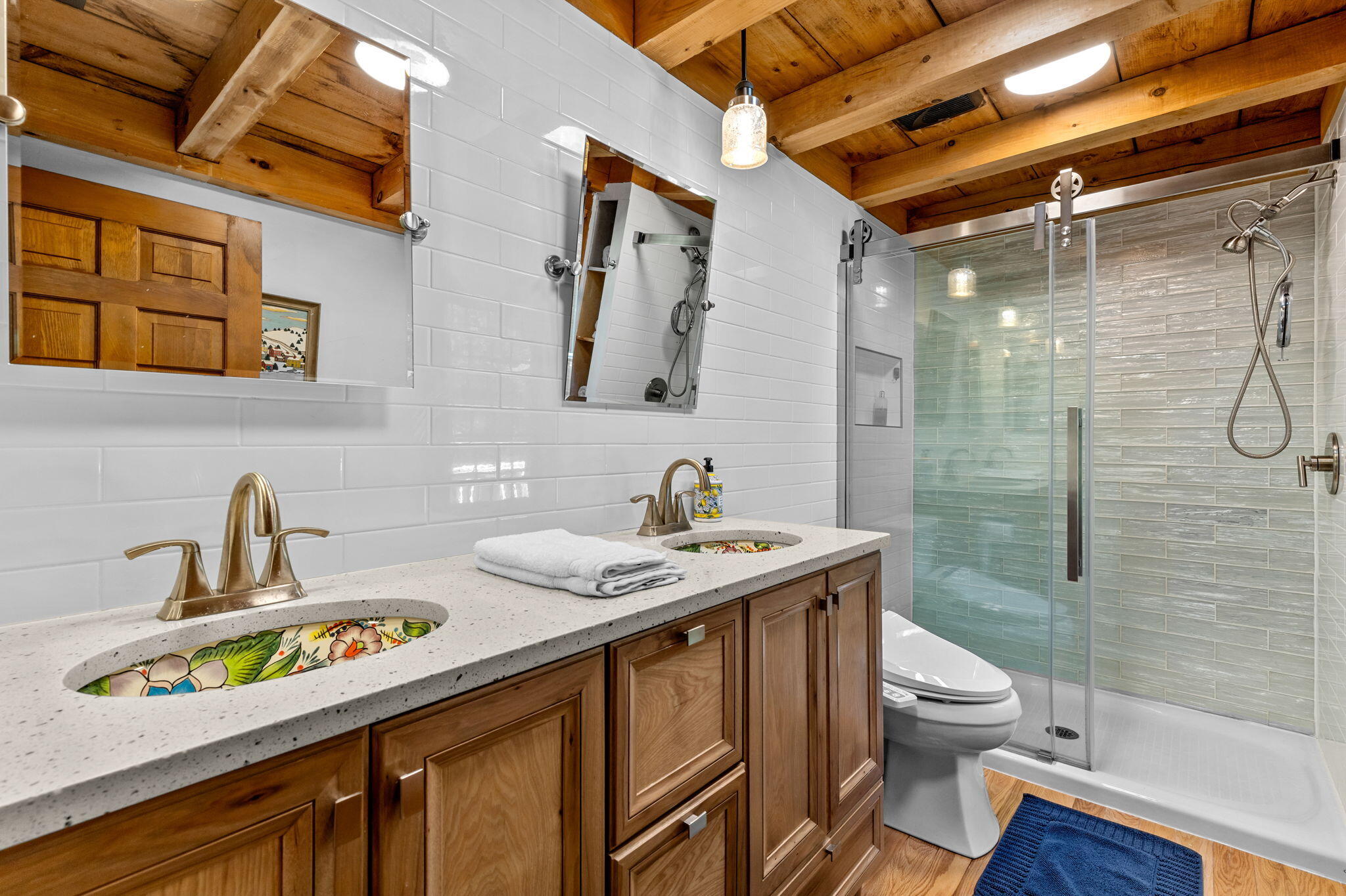 97 Round Cove Road Chatham, MA 02633 - Photo 8 of 55 a bathroom with a sink toilet and shower